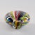 Vintage Multi Color Signed Fabiano Zanchi Murano Glass Vase For Sale - Image 9 of 10