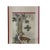 Vintage Chinese Color Ink Double Deer Scroll Painting Wall Art For Sale - Image 4 of 7