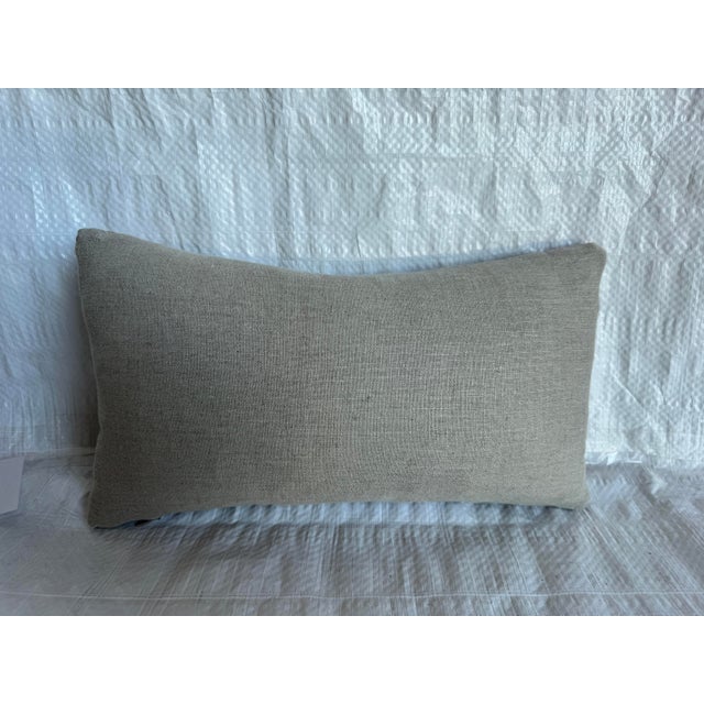 17th Century 17th Century Flemish Handwoven Tapestry Pillow For Sale - Image 5 of 5