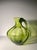 Winslow Anderson Large Blenko Optic Chartreuse Glass Pitcher Vase by Winslow Anderson For Sale - Image 4 of 7