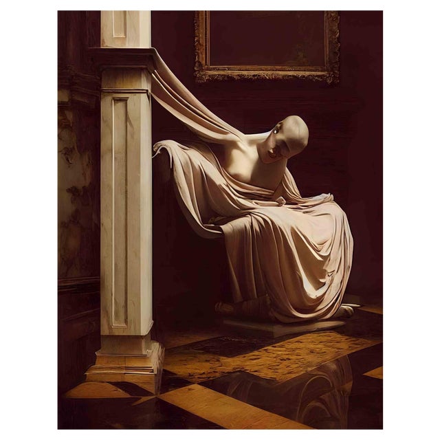 Kevin Abanto, Sculpted Whispers, Digital Print, 2023 For Sale