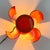 1970s Coral Flower Table Lamp by Studio D.A. for Lamperti, 1970s For Sale - Image 5 of 13