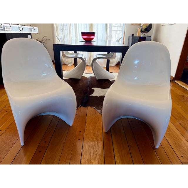 4 High End Verner Panton S-Chair Glossy Lacquer Finish for Herman Miller/Vitra For Sale In Los Angeles - Image 6 of 11