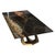 Bronze "Pagina" Coffee Table With Bronze and Golden Cobra Marble, Handmade For Sale - Image 8 of 8