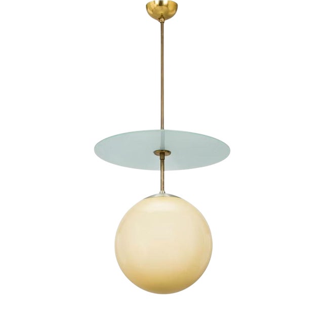 Pendant Light by Paavo Tynell for Taito, 1930s For Sale