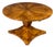 Antique German Biedermeier Round Tilt-Top Table in Walnut, 1800s For Sale