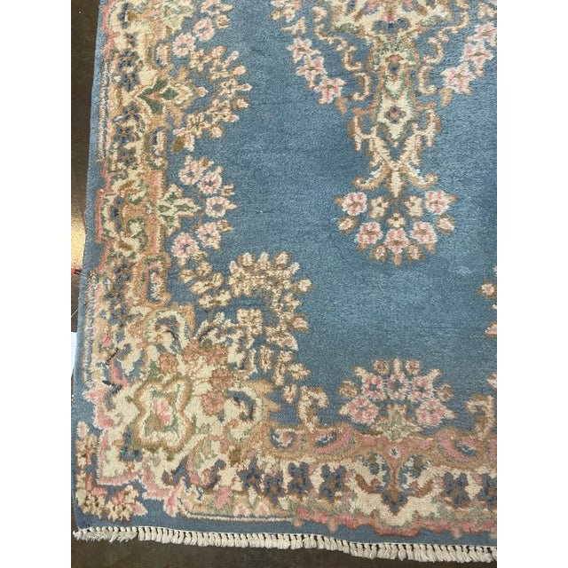 1990s Handwoven Persian Kerman Area Rug 2'10" X 4'10" For Sale In Dallas - Image 6 of 6