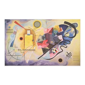 C. 1980s After Wassily Kandinsky "Yellow, Red, Blue", German Edition Full-Color Print