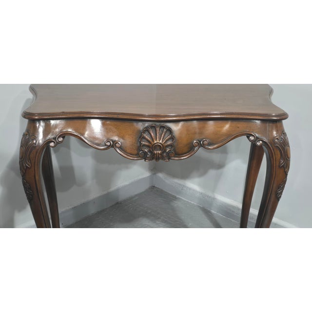 Mahogany Console Hall Table, 1900 For Sale - Image 4 of 13