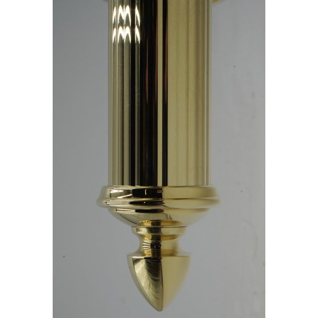 2000 - 2009 Baldwin Brass & Glass Exterior Lantern For Sale - Image 5 of 12