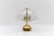 Mid-Century Modern Dimmable Gold and Murano Glass Table Lamp from Doria, Germany, 1970s For Sale - Image 3 of 15