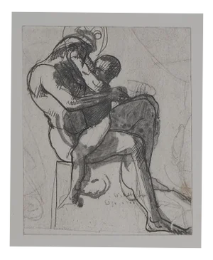 After Auguste Rodin, The Game, Engraving