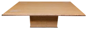 Vintage Travertine Coffee Table