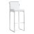 Furnish your kitchen or bar area in contemporary style with the Denmark bar stool from TOV. The solid stainless steel...