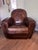 Pottery Barn Stanford Leather Club Chair | Dark Brown A beautiful example of Pottery Barn's discontinued Stanford leather...