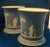 19th Century Early 19th Century Wedgwood Jasperware Cachepot Urn Vases - A Pair For Sale - Image 5 of 11