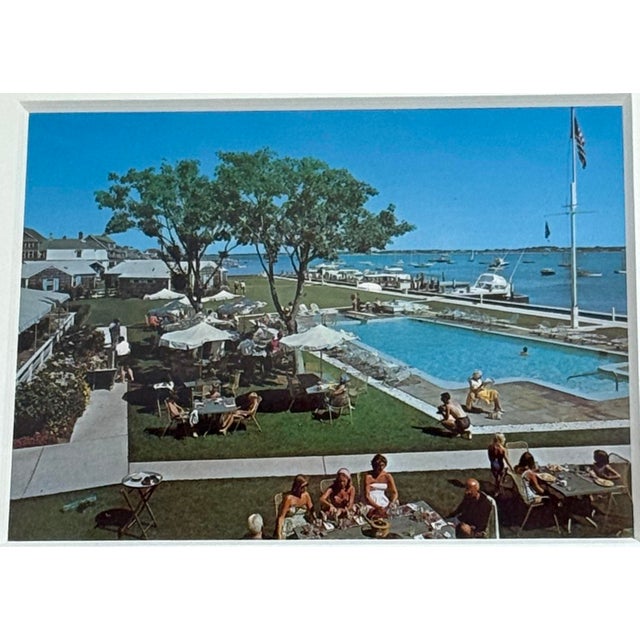 Nantucket's White Elephant Hotel Framed Photo For Sale - Image 4 of 12