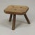 Primitive Wabi Sabi Farmhouse Stool / Side Table For Sale - Image 9 of 9