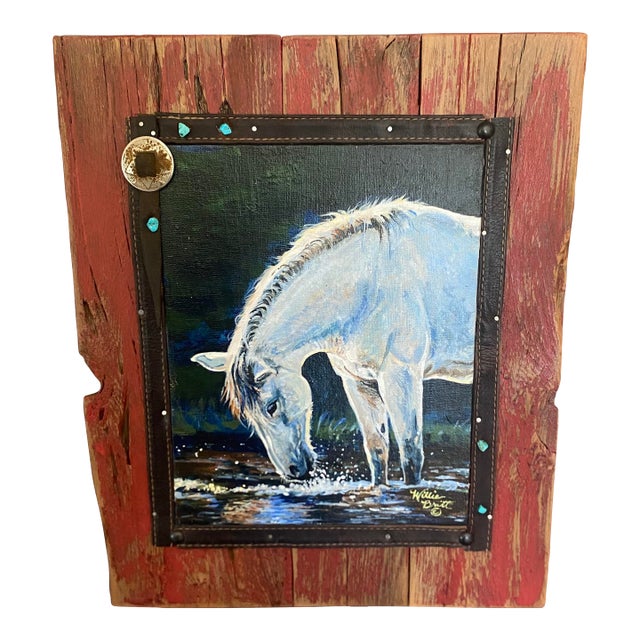 "Making a Splash" Original Acrylic Painting~ Willie Britt ~ Cool Refreshing Water. Warm Sunshine, Celebrating the Pleasures in Life Making a Splash! For Sale