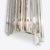 Mid-Century Modern Small Clear Amaro Wall Light from Pure White Lines For Sale - Image 3 of 9