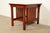 Stickley Mission Arts & Crafts Cherry Wood Spindle Side Table For Sale In South Bend - Image 6 of 12