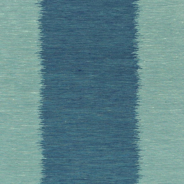 Traditional Empire Bed in Schumacher Bagan, Peacock - Full For Sale - Image 3 of 3