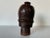 1970s Vintage African Hand Carved Wood Head Bust Sculpture For Sale - Image 5 of 9