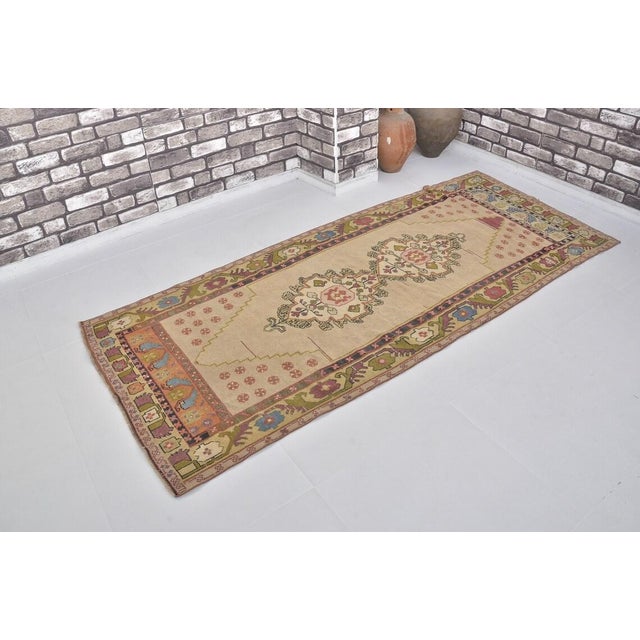 Turkish Vintage Wool Home Decor Rug For Sale - Image 3 of 8