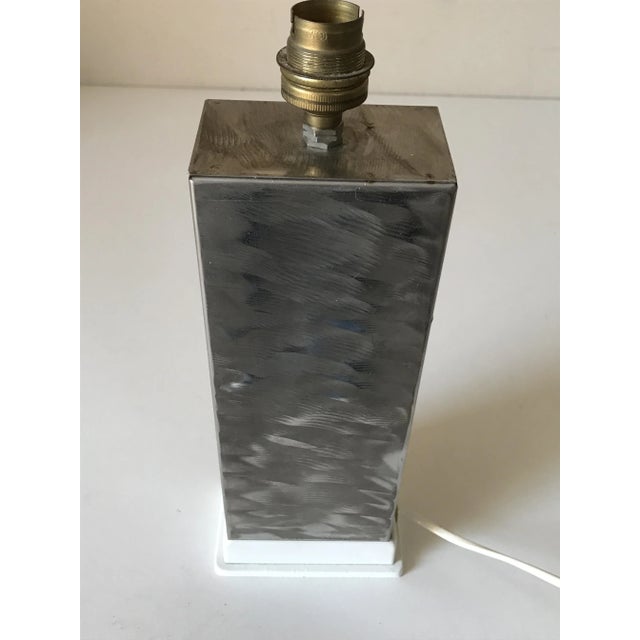 Inox Table Lamp, 1970s For Sale - Image 10 of 11