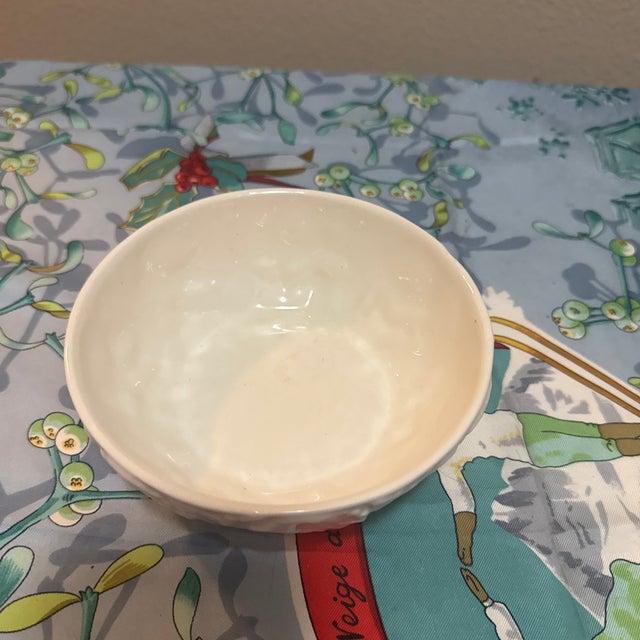 Spode Imperial Fancies Embossed Floral Bowl For Sale - Image 4 of 5