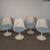 Space Age Tulip Dining Chairs, Set of 4 For Sale - Image 9 of 13
