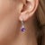 Refined and effortlessly elegant, these gemstone drop earrings combine modern minimalism with timeless charm. Designed...