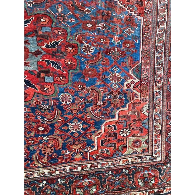 Vintage Afshar Rug, 1990s For Sale - Image 9 of 18