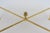 Hollywood Regency Maison Jansen Brass Nesting Tables - Set of 3 For Sale - Image 3 of 12