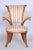 Biedermeier Walnut Armchair attributed to Josef Danhauser, Vienna, Austria, 1820s For Sale - Image 6 of 11