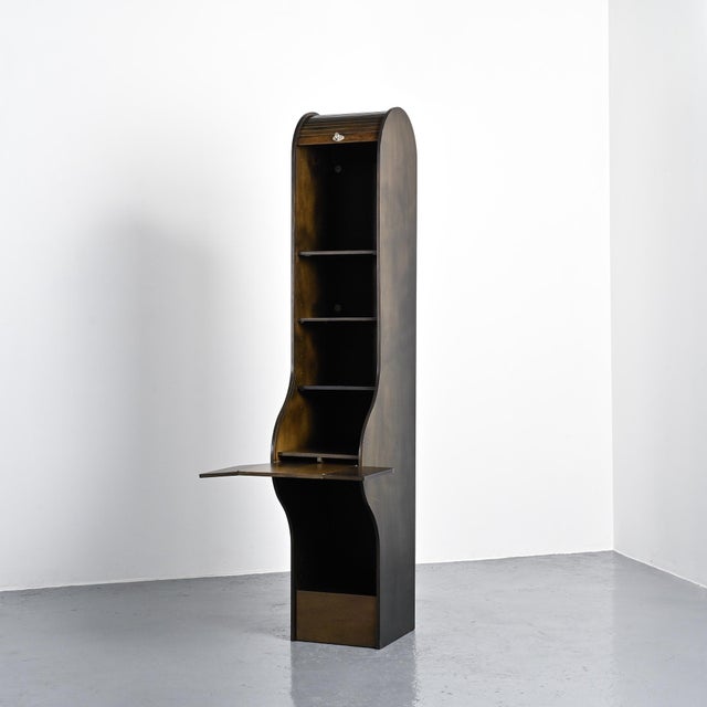Model 5822 Roll-Top Secretary by Klaus Vogt for Thut Möbel, 1970 For Sale - Image 11 of 18