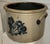 Folk Art 19Thc Decorated Stoneware Crock Cowden & Wilcox Pa. For Sale - Image 3 of 6