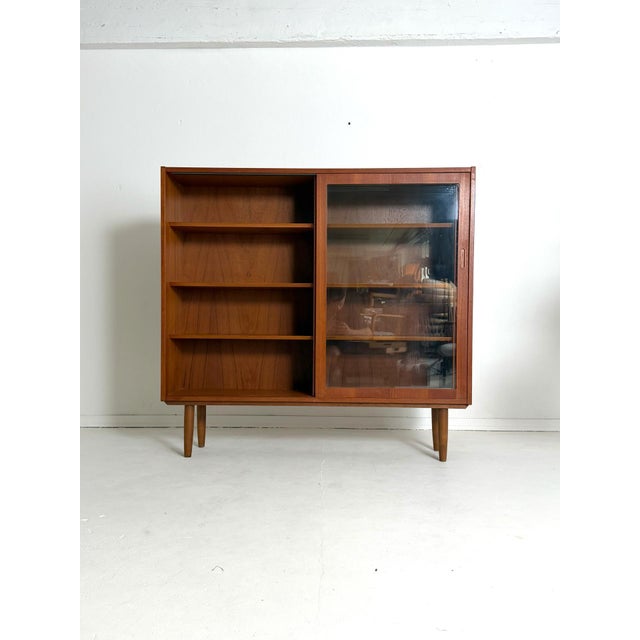 Teak Display Cabinet, 1960s For Sale - Image 3 of 8
