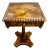 Louis XV Style Marquetry Square Pedestal Table For Sale