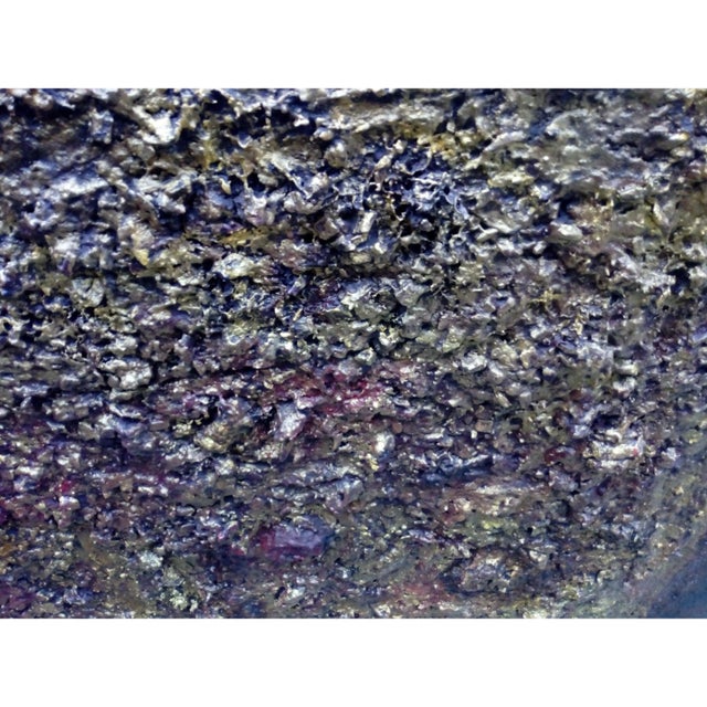 "From Elsewhere" Contemporary Original Abstract Relief Brutalist Neutral Palette Oil Painting For Sale - Image 6 of 10