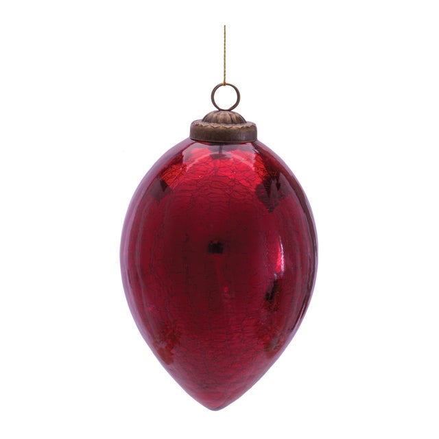 Kenneth Ludwig Chicago Glass Holiday Ornaments (Set of 6) For Sale - Image 4 of 5