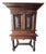 Antique Wooden Cabinet on Stand, 1700s For Sale