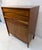 Mid-Century Modern Mid-Century Modern Walnut Highboy Dresser With Sculptural Pulls For Sale - Image 3 of 17