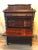 Spectacular German Mahogany Empire Secretary , circa about 1840..... has flame matched grain mahogany veneer. This desk...