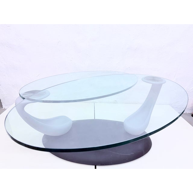 Vintage Naos Papillon Coffee Table by Gamba & Guerra, Italy, 1980s For Sale - Image 10 of 11