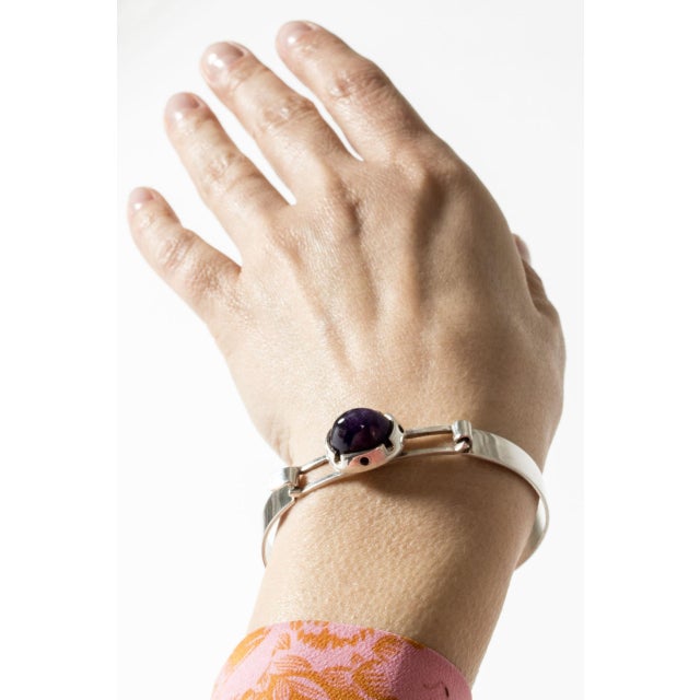 Mid-Century Silver Bracelet from Martti Viikinniemi, 1967 For Sale - Image 9 of 9