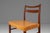 Rare Set of Four (4) Scandinavian Modern Dining Chairs in Teak & Leather Attributed to Yngve Ekström for Gemla Diö, Sweden, C. 1950s For Sale - Image 10 of 17