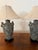 Gray Mid-Century Asian Dragon Table Lamps with Shades, 1960s, Set of 2 For Sale - Image 8 of 9