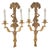 Mid 20th Century Italian Carved Gilt Wood Monkey Wall Sconces, a Pair For Sale - Image 9 of 9