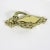 Vintage Art Nouveau Style Solid Brass Door Knocker, Ornate For Sale - Image 4 of 8